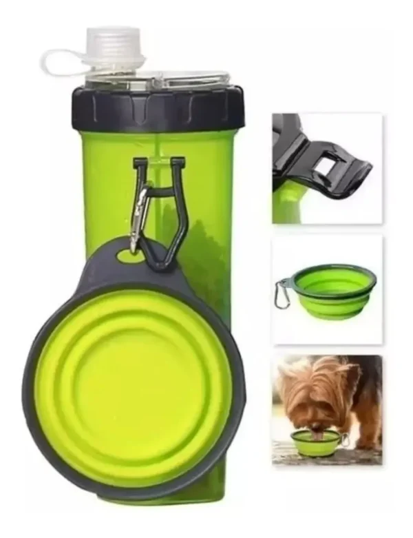 Botella Snack-Duo para Mascotas